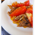 NAGANO久留米's cooksnap of when they made ★簡単ヘルシー中華★トマトと豚肉の炒め物.
