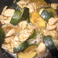 ストロングふじた's cooksnap of when they made 若鶏もも肉とズッキーニの煮物.