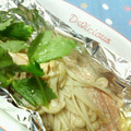 キョク's cooksnap of when they made 秋鮭ときのこのホイル蒸し.
