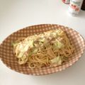 だり☆ミ's cooksnap of when they made キャベツと鮭フレークの簡単クリームパスタ.