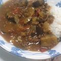 ねぎぼう1989's cooksnap of when they made 夏野菜カレーにキュウリも入っちゃったよ！.
