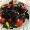 さなぺい14's cooksnap of when they made キムチとトマトと胡瓜のコチュジャンサラダ.