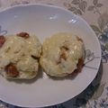 ひえみしょ's cooksnap of when they made おやつや朝食に!!チーズ入り蒸しパン.