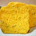 ふみぽよ✿'s cooksnap of when they made 種入り！HBでカボチャ食パン.