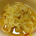 Elly’s's cooksnap of when they made ちょっとはまる✿＾＾✿パクチーにゅうめん.