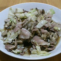 ひやごん's cooksnap of when they made 簡単！豚肉とマイタケの炒め物.