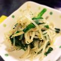 あぃボン's cooksnap of when they made 簡単★☆もやしとニラのナムル.