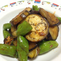 ⌘ゆうちゃんママ⌘'s cooksnap of when they made ししとうとなす！夏の冷蔵庫の出逢い！.