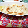 嫁いで母になった朱猫's cooksnap of when they made じゃがいもとﾂﾅのﾁｰｽﾞ蒸し焼き.