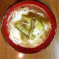 ベリーマリー's cooksnap of when they made ゴマが香る熱々ナスのそうめんつけ汁.