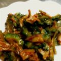 ちゃみきゅん's cooksnap of when they made そのまんまゴーヤのニラキムチ炒め.