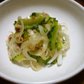 しぃぃくん's cooksnap of when they made ゴーヤとツナの和え物.