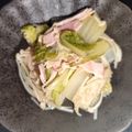 ちゃちゅ2's cooksnap of when they made 簡単副菜♪白菜とエノキの蒸し煮.