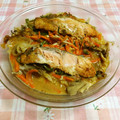 ＭＯＭＯちゃん's cooksnap of when they made ルクエで鮭のちゃんちゃん焼き.