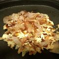 tomozo0922's cooksnap of when they made 鶏肉とコーンとチーズたっぷりのお好み焼き.