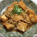 N_IKOKO's cooksnap of when they made ★簡単!!もやしと厚揚げの炒めもの★.