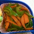 翔舞ママ's cooksnap of when they made お弁当にも！ピーマンと人参のきんぴら★.