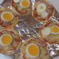 sy1's cooksnap of when they made 餃子の皮のピザ.
