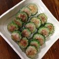 tkともtk's cooksnap of when they made ゴーヤの肉詰め.