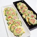 うまうま・らぶ's cooksnap of when they made ゴーヤのウインナー詰めたまご焼き.