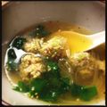 k.kumi's cooksnap of when they made ☆余った餃子のたねで簡単中華スープ☆.