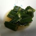 ぽんたんく's cooksnap of when they made オクラのおひたし.