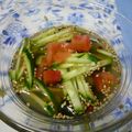 Connie☆K's cooksnap of when they made 韓国風きゅうりの冷汁.
