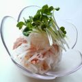 I♡BOY's cooksnap of when they made W大根とシーチキンの簡単サラダ.