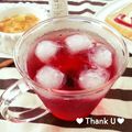 hitomi＊＊'s cooksnap of when they made 三ツ矢サイダーのグレープジュース.
