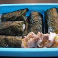 スタイリッシュママ's cooksnap of when they made お弁当♪余り物でリメイク♪細巻きお寿司.