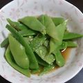 しっぽくらら's cooksnap of when they made モロッコいんげんの辛子生姜あえ.