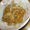 haruku221's cooksnap of when they made 茗荷納豆酢味噌和え.