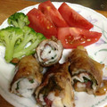 ぱるしーまま's cooksnap of when they made 歯ごたえサクサクな長いもの梅しそ豚巻き.
