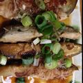ウサミソー's cooksnap of when they made ✿豚巻きナスの甘煮びたし✿.