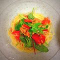 Candyペコ's cooksnap of when they made レモン醤油とにんにくで絶品✽冷製パスタ.