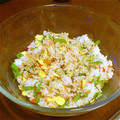 T800's cooksnap of when they made 鮭と大葉と紅生姜のまぜごはん.