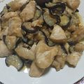 yumizu2525's cooksnap of when they made ☆簡単☆鶏むね肉とナスのみそマヨ炒め.