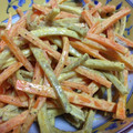 メスひでよし's cooksnap of when they made ごぼうと人参のカレーマヨ和え.