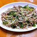 けけちゃん☆'s cooksnap of when they made ニラもやし炒め〜ちょこっと鶏ガラ風味.