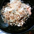季節外れ's cooksnap of when they made 低カロ♪しらたきの明太子昆布佃煮和え♪.