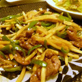sakie18's cooksnap of when they made 本格◆青椒肉絲.
