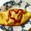 レオくんのお姉ちゃん's cooksnap of when they made たまごがふわふわ♪♪オムライス♪.