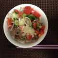 あゆらいむ's cooksnap of when they made ゴマだれトマトの冷たいうどん.