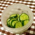 ちくちくちゃっぴー's cooksnap of when they made 即席きゅうりのお漬物.