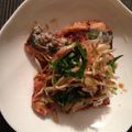 マーチャンチャン's cooksnap of when they made ポン酢で作る薬味ドーンのさば竜田揚げ.