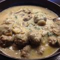 BellmanM's cooksnap of when they made *ミートボールのきのこクリームソース*.