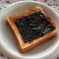 mario大好き's cooksnap of when they made 食パンアレンジ・バター＆醤油＆韓国のり.