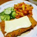 B子chan's cooksnap of when they made ずぼらなチーズカツ（＾ニ＾）♪.