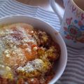 stm_09's cooksnap of when they made 残ったミートソースで簡単なお昼ご飯.