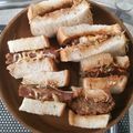 yumiyuta's cooksnap of when they made コロッケサンド.